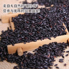 五常黑米真空锁鲜农家黑香米五谷杂粮低脂代餐黑糙米