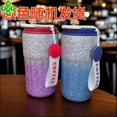 新款钛杯保温杯便携户外咖啡杯纯钛水杯保温随行健康高颜值高档