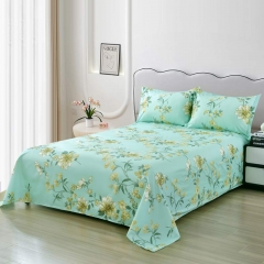 “念花溪”柔肤棉印花四件套(随机花型）被套:200*230 床单:230*230 枕套:48*74*2