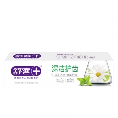舒客深洁护齿牙膏180g*2支